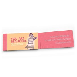 Papersalt Being a Girl Tear and Share Lunch Notes for Girls, 4-Inch, Multicolor