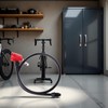 Bike Air Pump, 67cm Portable Tire Inflator with Replacement Hose,
