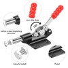 2 Pcs Toggle Latch Clamp Efficient Hold Down Clamp with