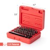 Bates- Mini Ratchet Set, 34 pcs, 1/4-Inch Drive, Cr-V Steel,