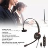 USB Business Headset ENC Noise Cancelling Single Sided Wired PC