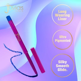 Juvia's Place Nubian Pencil Liner - Mechanical Pencil Liner, Long-lasting Makeup, Blendable, Light & Non-sticky, Compact Makeup (Royal)