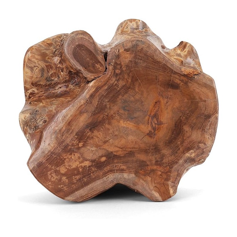Rutledge & King Java Teak Root Stool - Wooden Stool