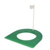BESPORTBLE 3pcs Rubber Putting Cup 4 1/4 Hole Flag for