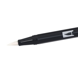 Tombow Felt-Tip Dual Brush Pen with Two Tips in Blister Packaging