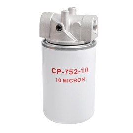 Dtomi Hydraulic Oil Filter 10 Micron - 20 GPM Flow Rate, 200 PSI Max Pressure, 1"-12 UNF Thread | Spin-On Filter Housing for Log Splitters Replaces# 120-818, 723-0405, 221006 Oil Filter Kit