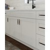 Design House Kitchen Cabinets-Wall, 12 in, White, 33 x 12