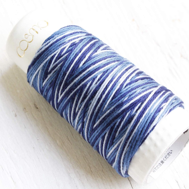 Cosmo LECIEN Hidamari Sashiko Thread, Approx. 98.8 ft (30 m),