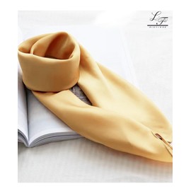 Hioyiwse Scarf Satin Square Neck Head Scarf for Women solid color square scarf handkerchief purse scarf headband scarf 23.6× 23.6 D10