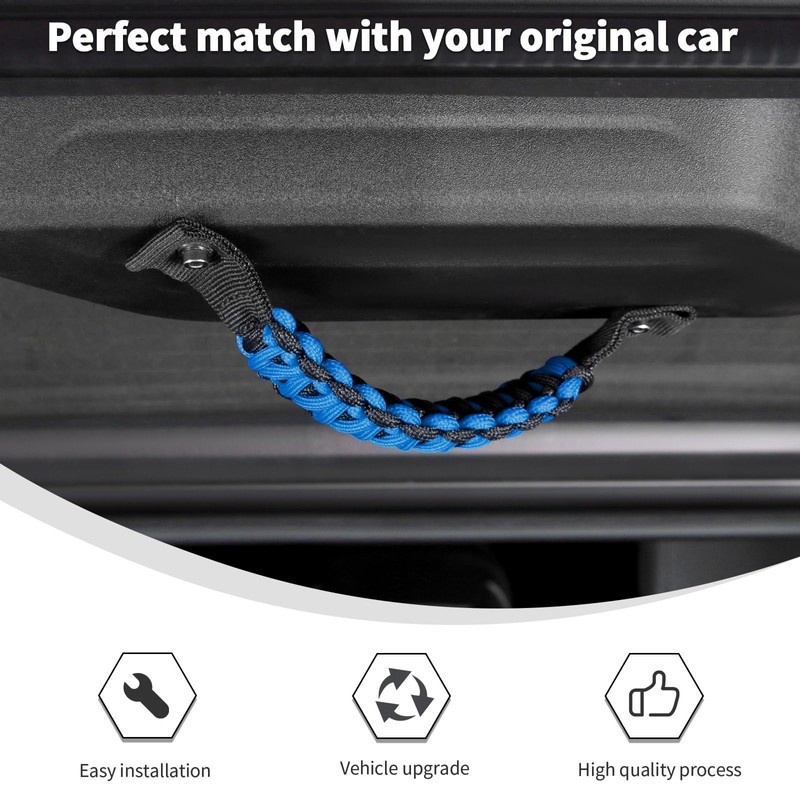 Linskip Grab Handle Rear Window Grip Handle for 2018-2025 Jeep