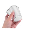 ULTECHNOVO 6pcs Mini Baking Molds Aluminum Alloy Cups for Puddings