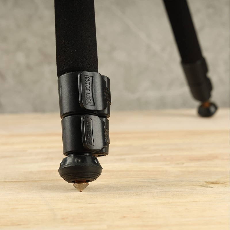 PATIKIL 1/4 Inch Thread Tripod Spike 6 Pack Camera Tripod
