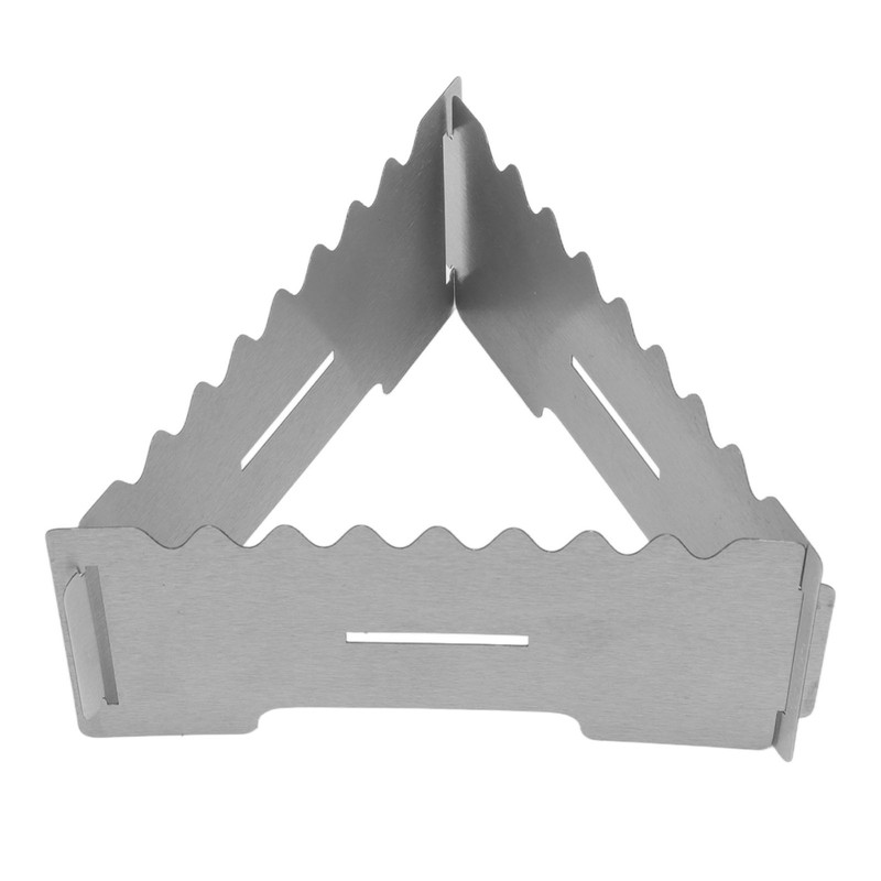 Outdoor Portable Camping Stove Stainless Steel Mini Backpacking Stove for