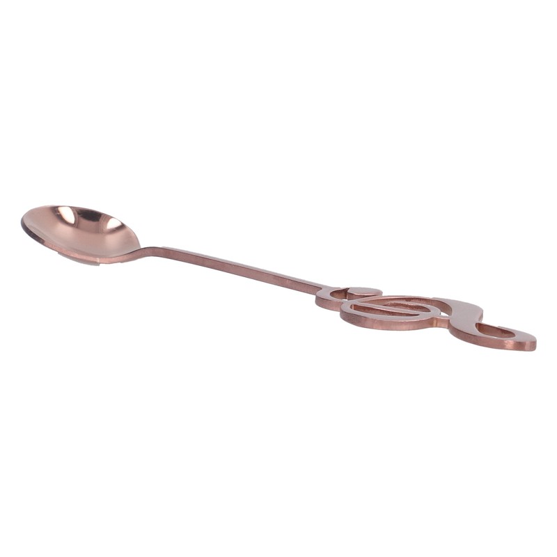 304 Stainless Steel Spoon Innovative Musical Notes Stirring Spoon for
