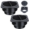 2Pack Car Heater Hose Pipe Duct, 42/60/75mm, Warm Air Vent