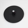 Washly Black Shower System Set Rainfall Spout Round Head with