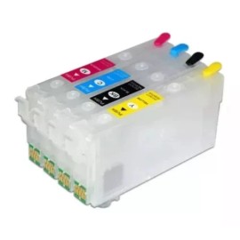 For Epson Empty Refillable Ink Cartridge T812 812 XL with chip WF7840 WF7820 WF7310 NEW