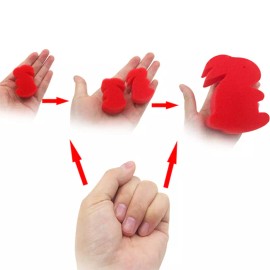 Bozoscompany Magic Tricks 5 Pc Sponge Rabbits Magician Trick Funny Props