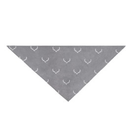 Rosewood Wolf and Tiger Grey Antler Hygge Bandana for Dogs - Festive Reindeer Theme