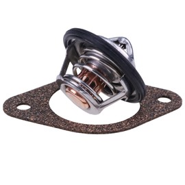 JZGRDN 71°C 160°F Thermostat & Gasket SBA145206020 SBA145206021 Compatible with Ford New Holland 1510 1710 1110 1210 1310 1720 1920 1320 1520 1620 1715 3415 Tractor