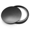 HOMOW Nonstick Tart Tin with Removable Bottom, Heavy Duty Removable