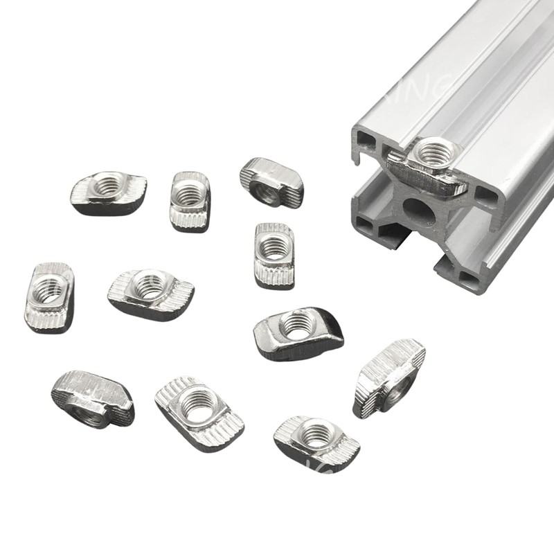 HAIKING Sliding T Nuts Metric, 100 PCS M5 Thread Slide