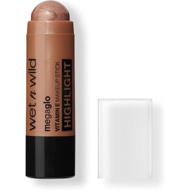 Wet n Wild Wet n Wild, Mega Glo Vitamin E Makeup Stick, Versatile Highlighter and Bronzer Stick for Eyes, Cheeks, and Lips, Buildable and Blendable Formula, Desert Sands