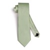 HISDERN Men's Tie Wedding Checked Ties Handkerchief Flowers Elegant Classic