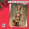 Wright Home & Gift Vintage Nutcracker Traditional Holiday Greeting Cards