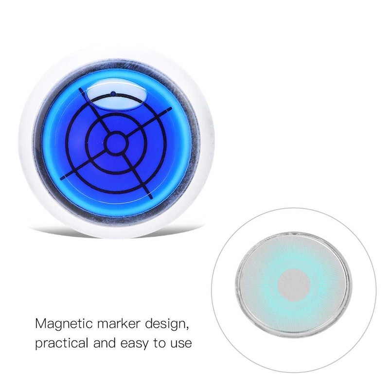 Golf Marker, Target Pattern Golf Hat Clip Level Golf Ball