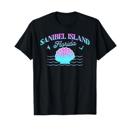 Sanibel Island Florida FL Seashell Shells Beach Souvenir T-Shirt