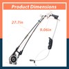 Lisnhlin Rear Left Driver Side Power Sliding Door Cable Replacement
