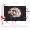 Hot Rides Durable Motorcycle Flag Bald Eagle 6 x 9