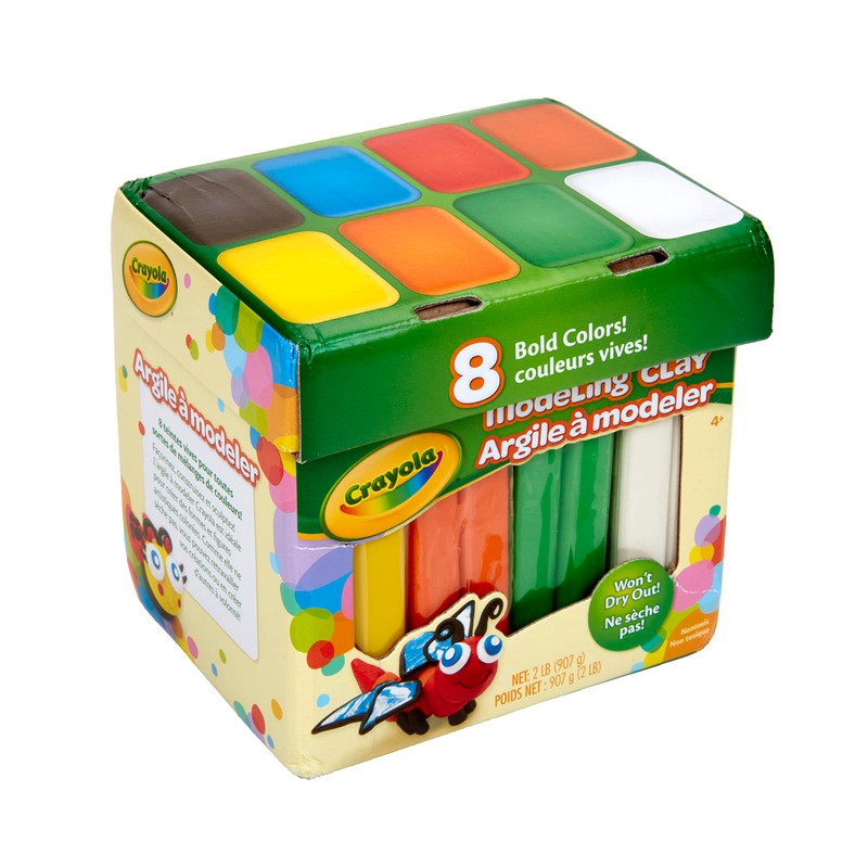 Crayola Modeling Clay in Bold Colors, 2lbs, Gift for Kids,