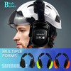 SAFEBUILDER 30dB Ear Muffs Hard Hats Type Safety Earmuffs For