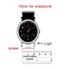 Panda Bobo Leather Watch Strap 22mm, Alligator Grain Leather Pattern,