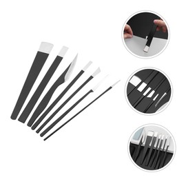 Ipetboom 1Set Stainless Steel Pedicure Kit Foot Scrapers Cuticle Remover Tools for Smooth Heels and Dead Skin Care Portable Nail Clippers for Men Women for Travel