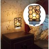 HUIMEIJU Tiffany Glass Night Light for Bedroom, Study, Aisle