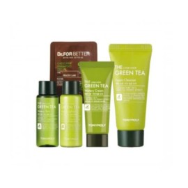 Tonymoly 4 X TONYMOLY The Chok Chok Green Tea Watery Kit 6 items *K-Beauty* NEW/SEALED