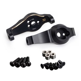 Levigo 6pcs Brass RC Upgrade Kit Counterweight Portal Drive Housing Kit for Traxxas TRX4 TRX6 1/10