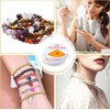 Elastic Stretch Thread, 4 Rolls Transparent Elastic Cord, Crystal Elastic