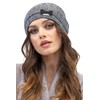 VIVISENCE Women's Winter Knitted Hat Warm Winter Hat with Wool