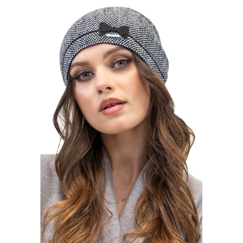 VIVISENCE Women's Winter Knitted Hat Warm Winter Hat with Wool