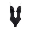 XINSHUN Backless Women Body Shapers BodySuit Clear Strap Party Dress