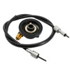 Terisass 12mm Speedometer Drive Wheel for GY6 Scooter with 100cm
