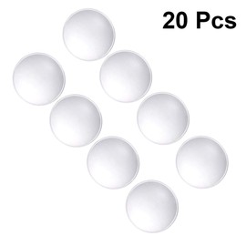 Hemobllo Optical 3D Lens for Magnifier - 20 Pcs 42mm Diameter Double Convex Lenses 68mm Focal Lengths Biconvex Lens Magnifying Glass Lens Optical Plastic PMMA Lens