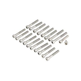 Set of cylindrical screws, hexagon socket in stainless steel motor M500, M700