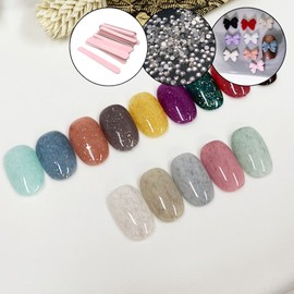 Bessiegel Bessie Gel Tweed Gel Glitter + 30 parts / 베씨젤 트위드젤 글리터+파츠30개