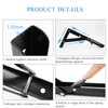 Quanerba Pack of 2 Folding Shelf Brackets 10in (Max Load