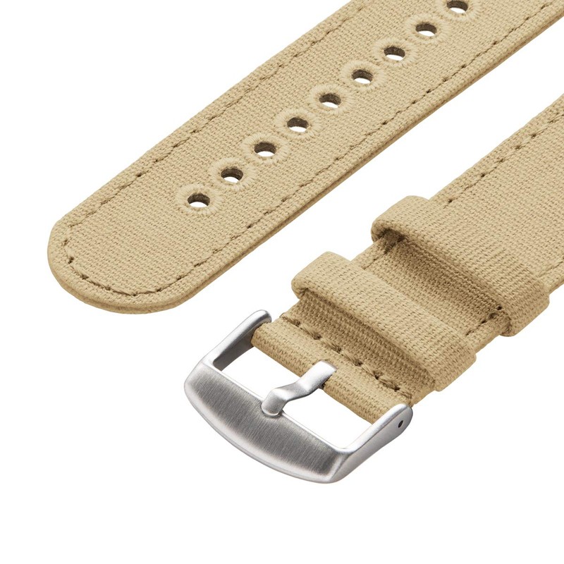 Archer Watch Straps - Canvas Quick Release Watch Bands (Sand,